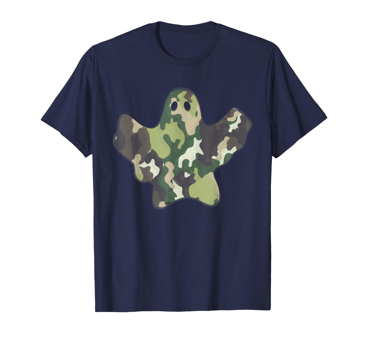 Funny Halloween Camouflage Camo Ghost T-shirt T-Shirt