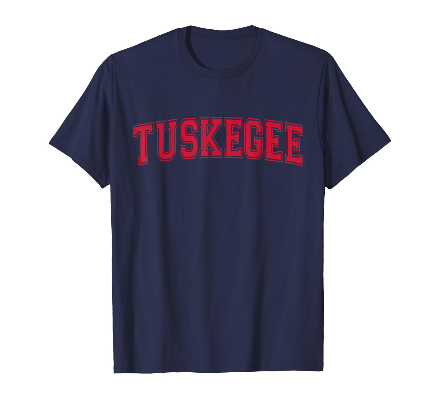 TUSKEGEE ALABAMA VARSITY STYLE ARCHED T-Shirt