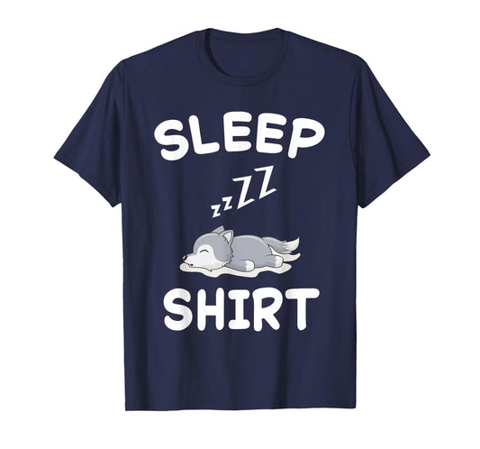 Wolf Nap Sleeping Pajama Nightgown T-Shirt