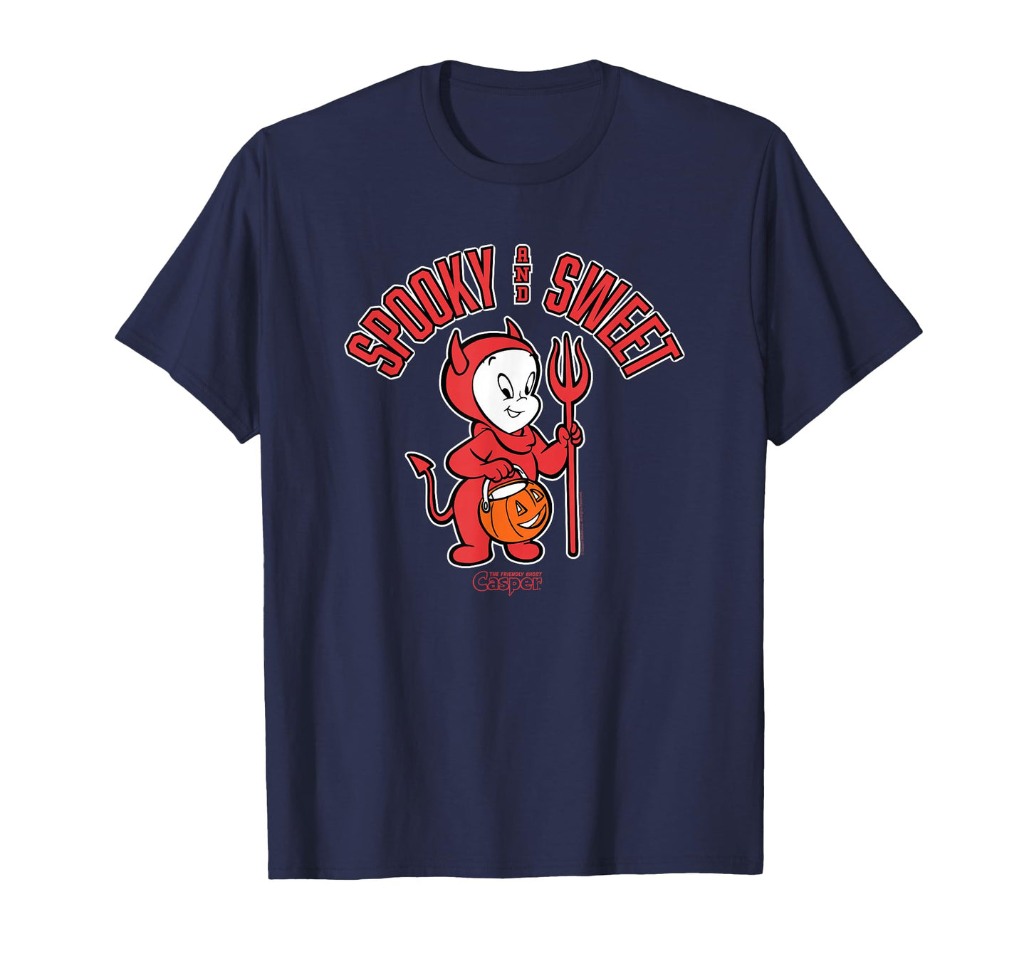 Casper the Friendly Ghost Halloween Spooky and Sweet T-Shirt