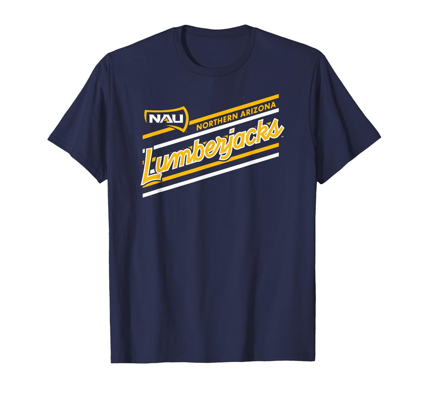 Northern Arizona Lumberjacks Retro Performer Navy T-Shirt
