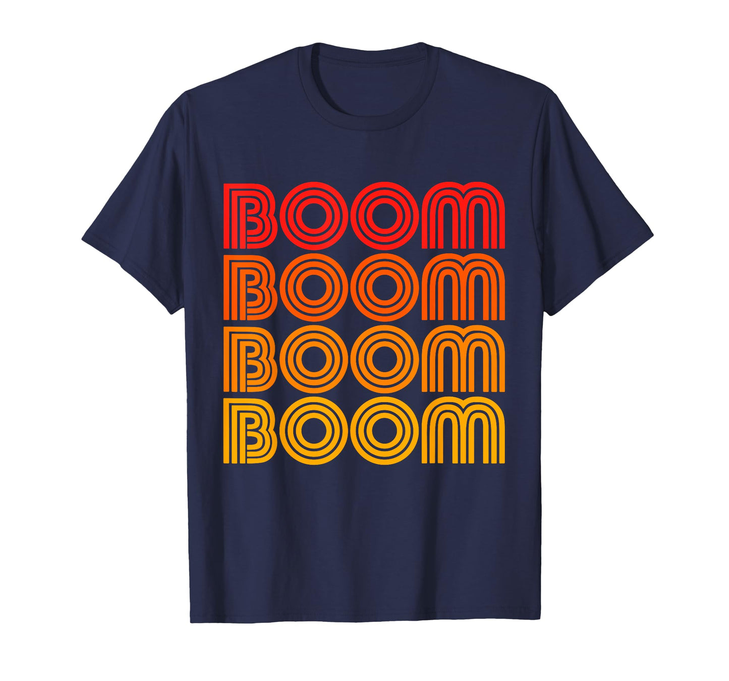 Boom Bam Booom Funny Explosion Action Music Box Noise Sound T-Shirt
