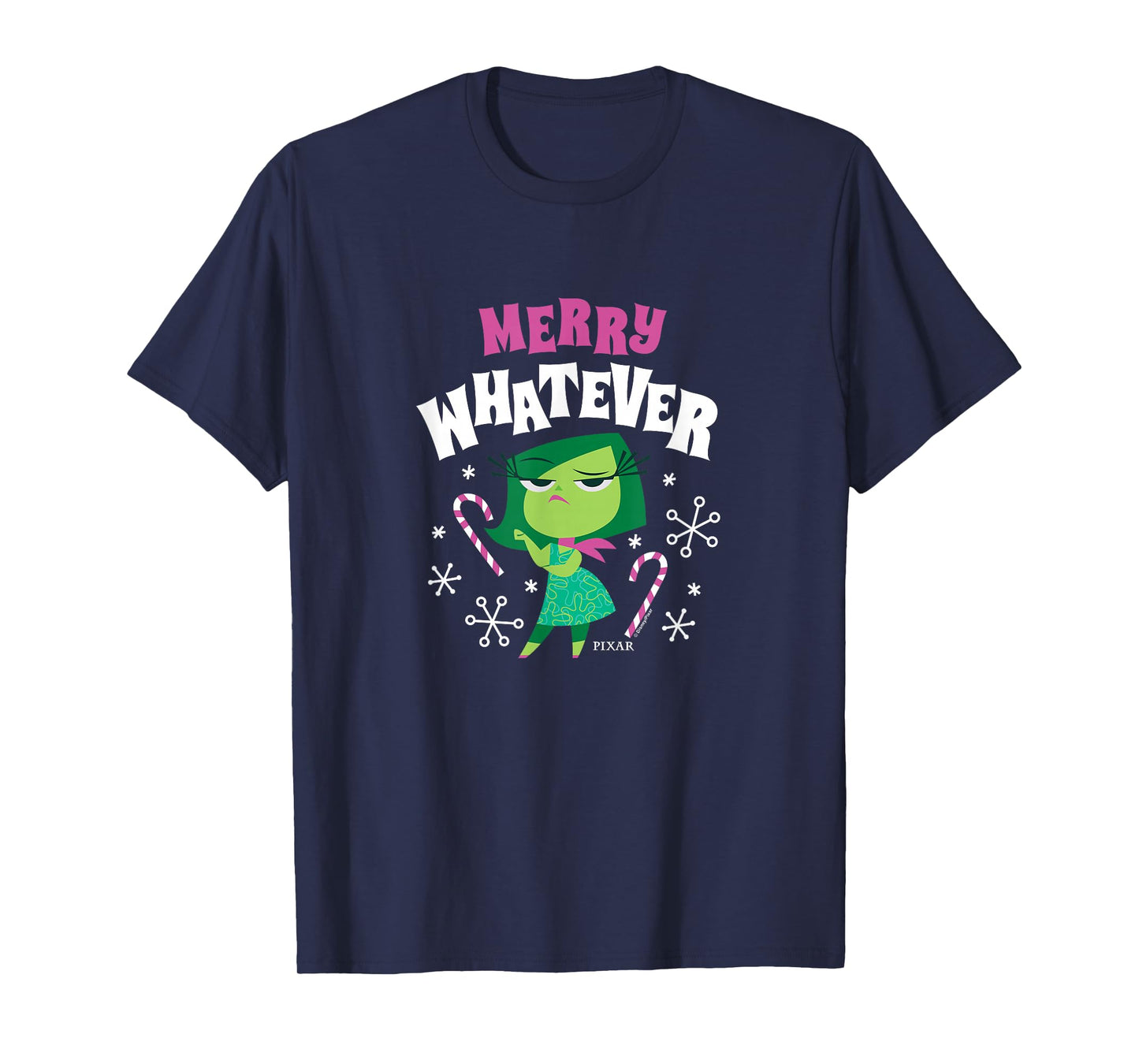 Inside Out 2 - Disgust Merry Whatever T-Shirt