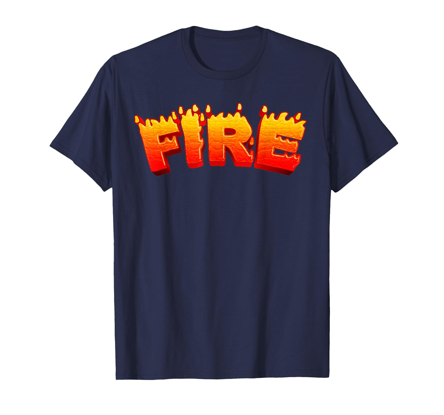 FIRE Funny Halloween Party Costume T-Shirt