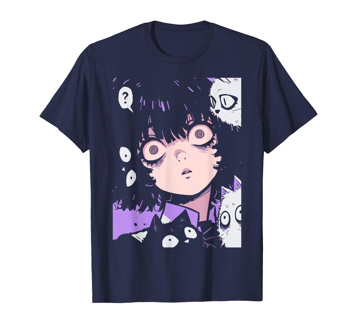 Horror Anime Manga Neko | Japan Japanese Creepy Kawaii Goth T-Shirt
