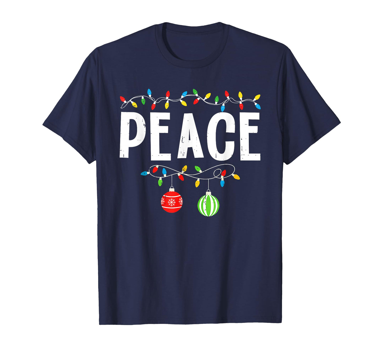 I Come in Peace Funny Matching Family Christmas Couple Xmas T-Shirt