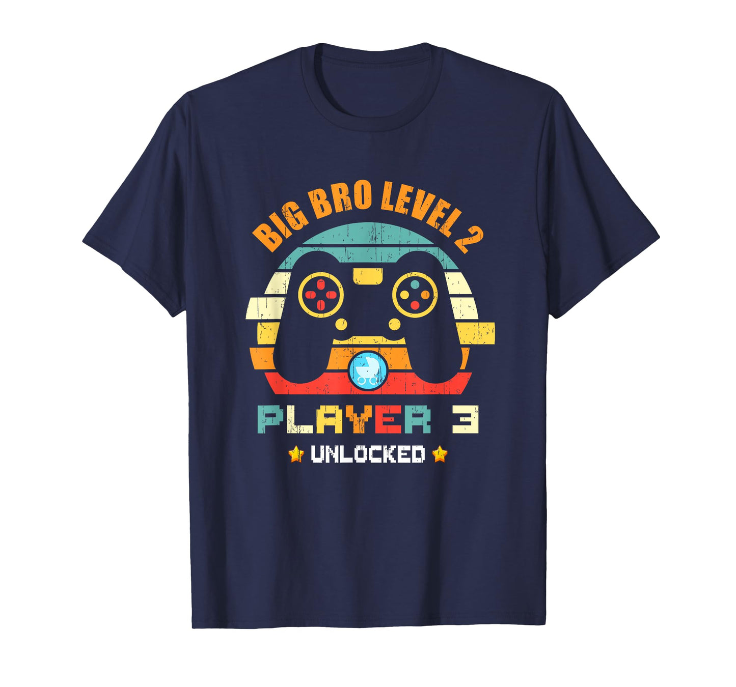 Big Bro Level 2 Player 3 Unlocked Gaming Big Brother Again T-Shirt