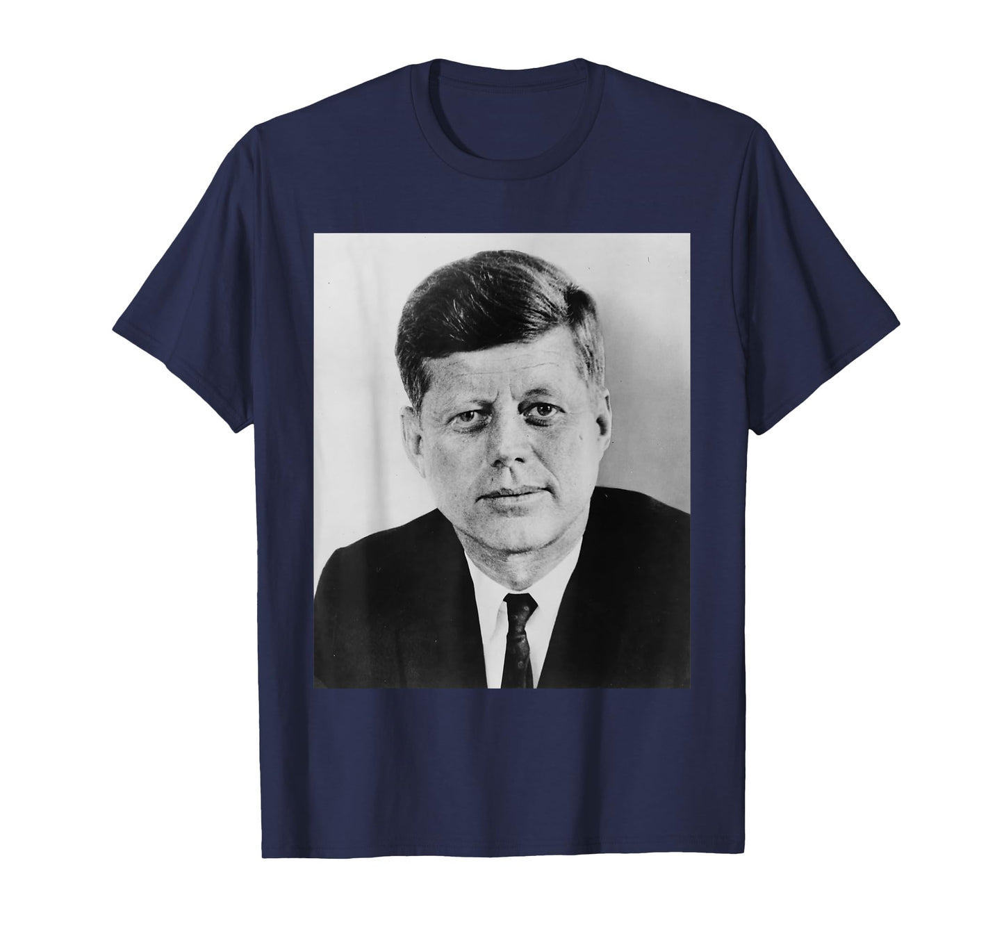 John F Kennedy Photo 35th President Patriotic POTUS T-Shirt