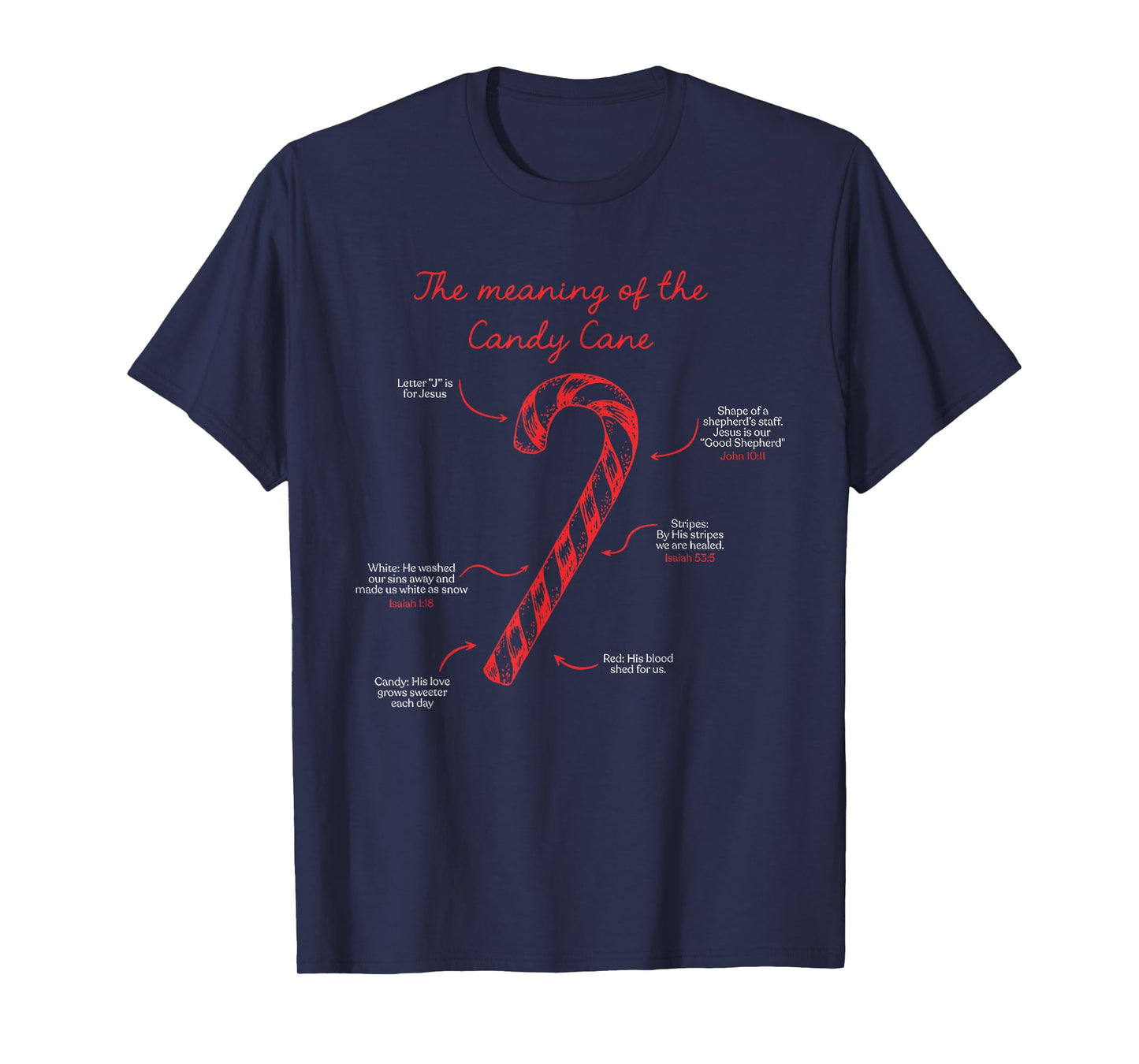 The Meaning of The Candy Cane T-Shirt
