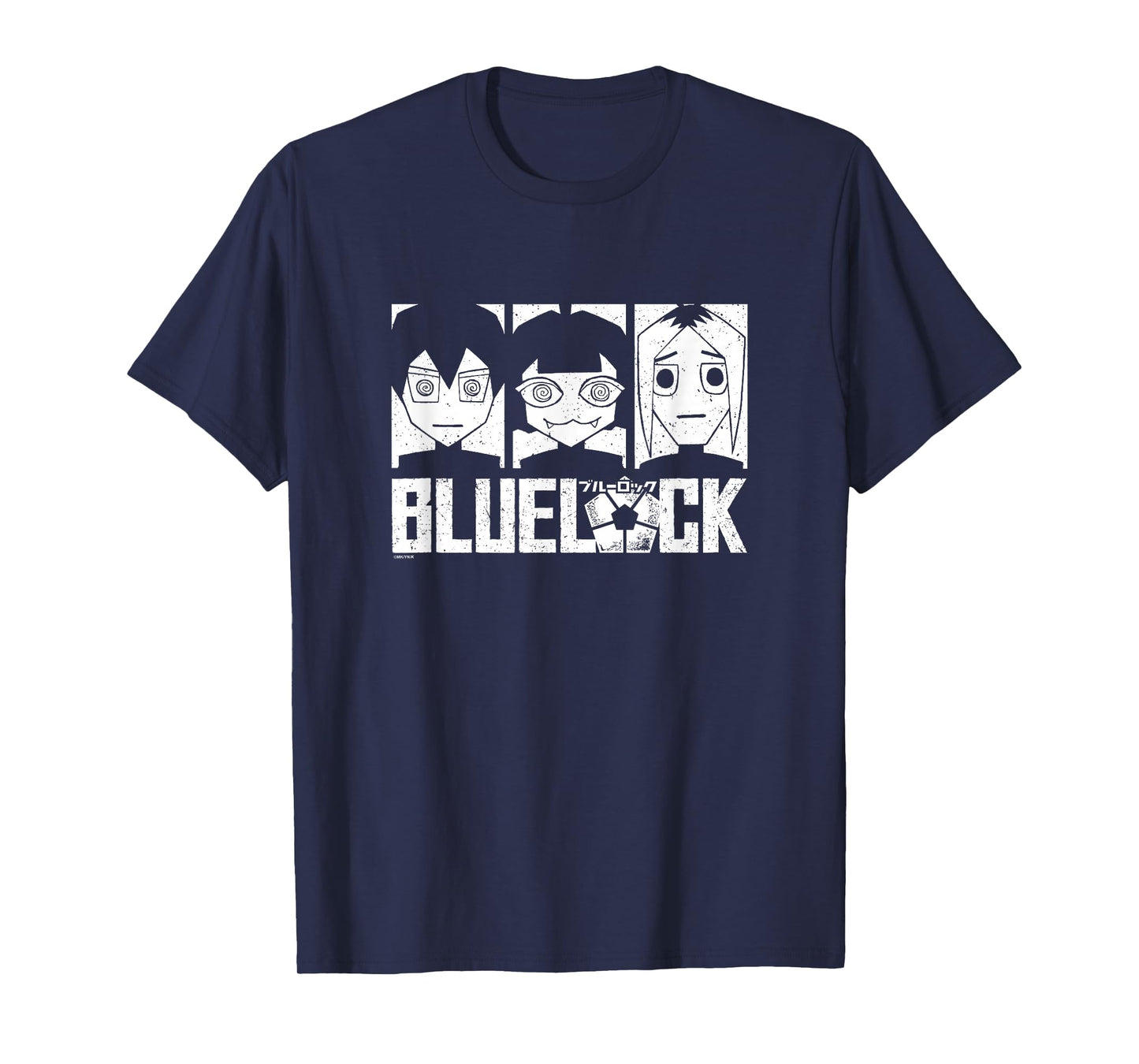 Blue Lock Yoichi Isagi Meguru Bachira Gin Gagamaru Portrait T-Shirt