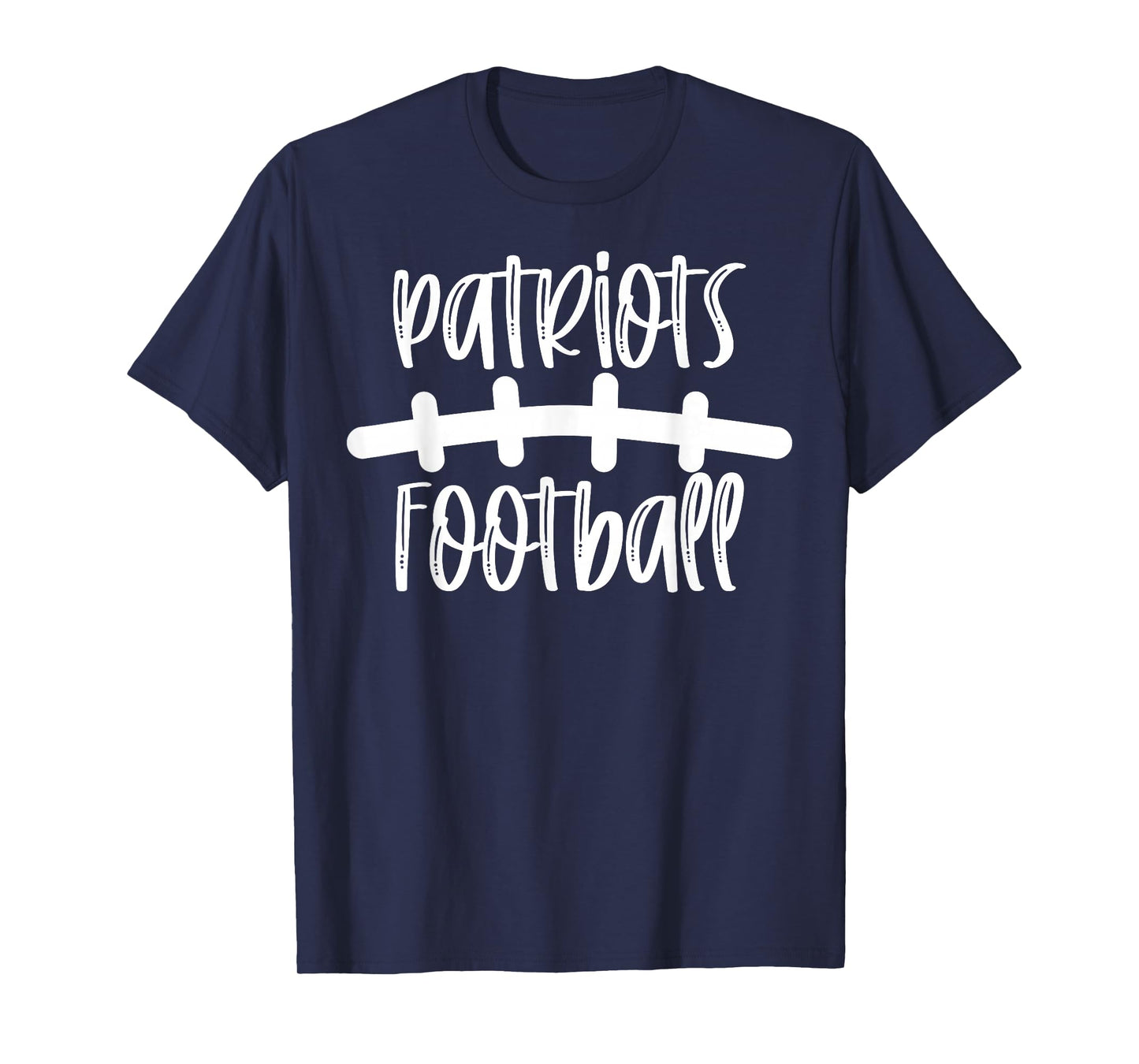 Patriots Football School Spirit Team Mascot Game Night T-Shirt