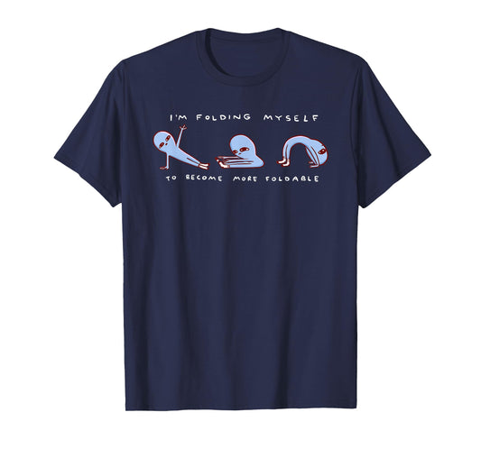Threadless Nathan W. Pyle Strange Planet Foldable Graphic T-Shirt