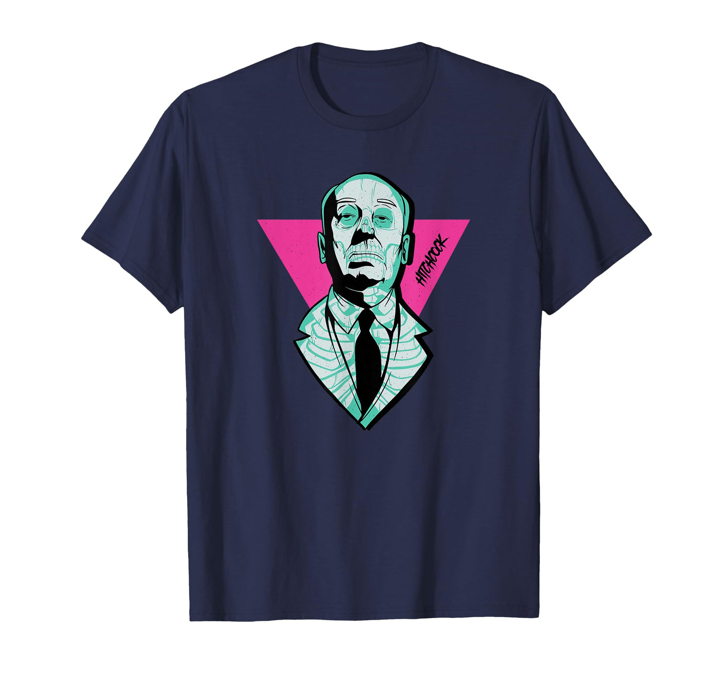 Dead Good Tees Men's Classic Fit Black Hitchcock T-Shirt