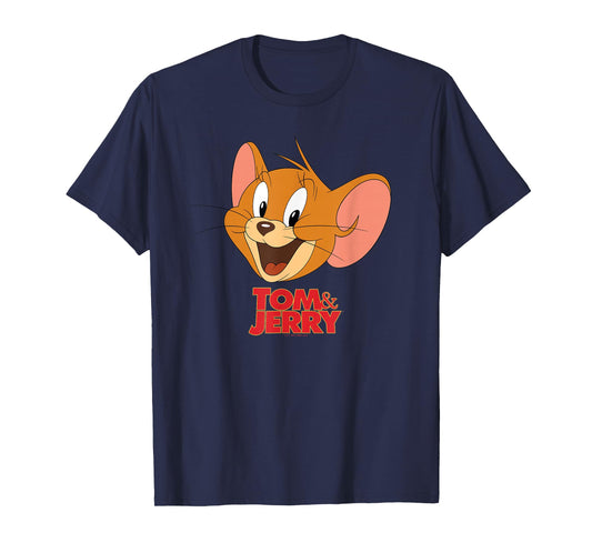 Tom & Jerry Movie Jerry Head T-Shirt Small