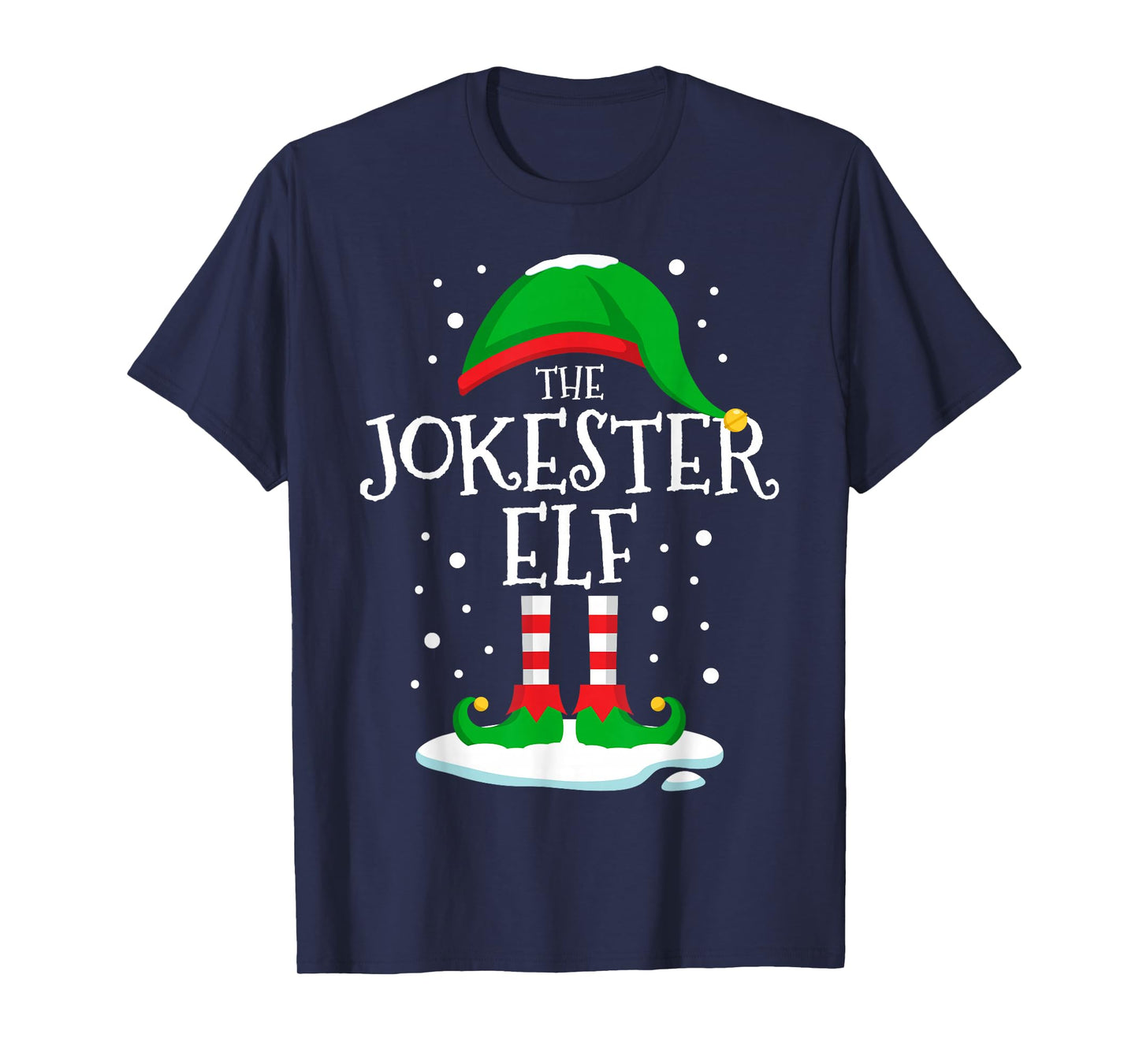The Jokester Elf Christmas Family Matching Xmas Group Funny T-Shirt