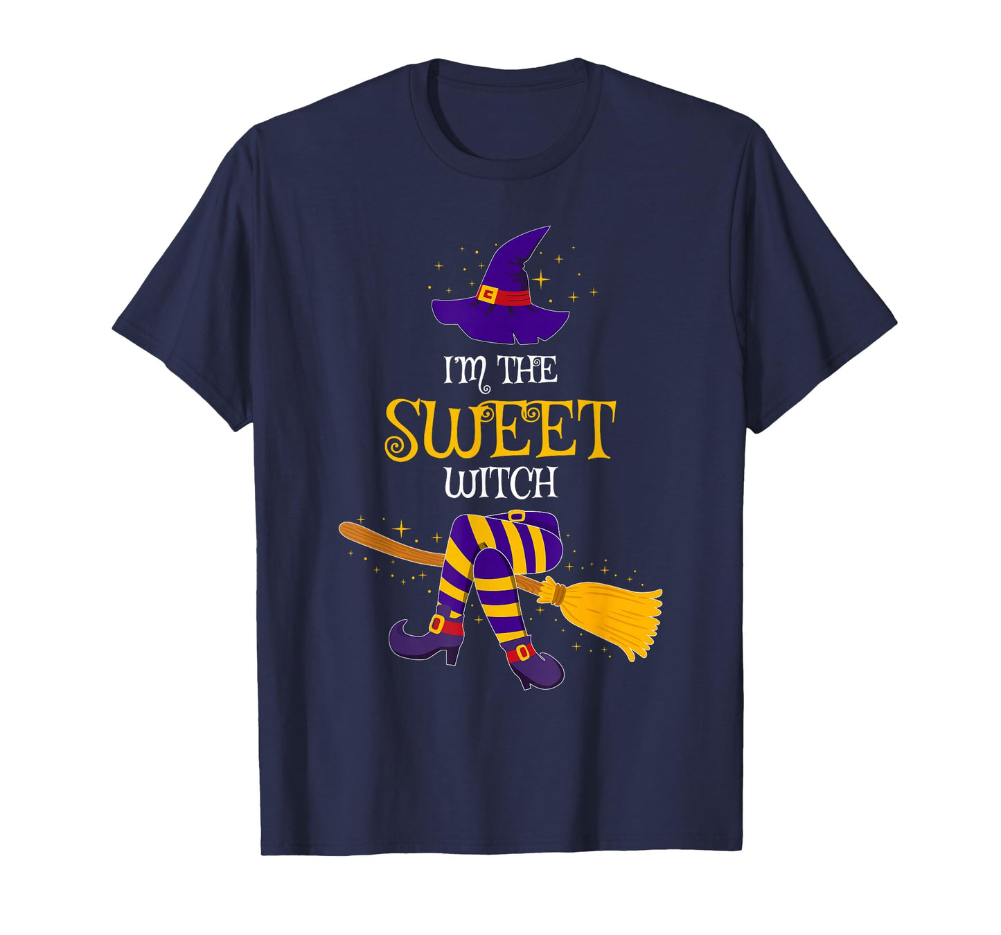 I’m The Sweet Witch Family Matching Costume Halloween T-Shirt
