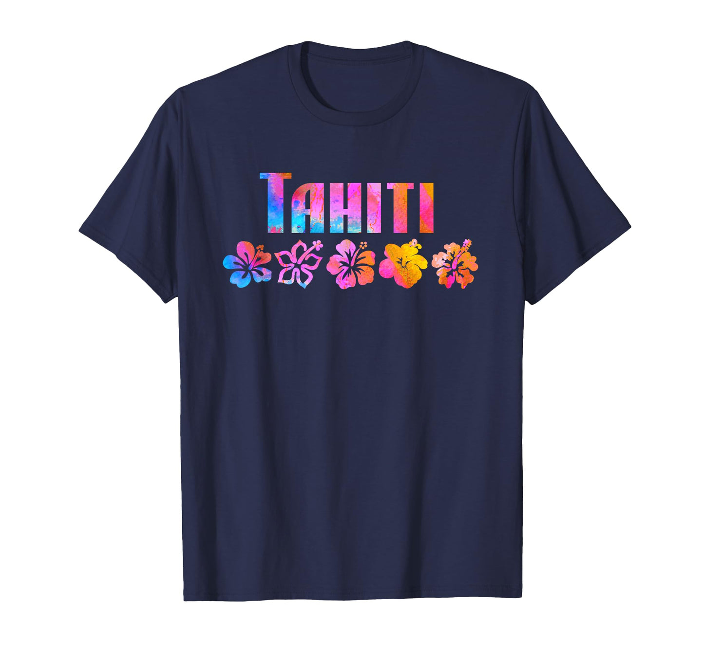 Tahiti Beach Tropical T-Shirt Travel Surf Gift Tee Shirt T-Shirt