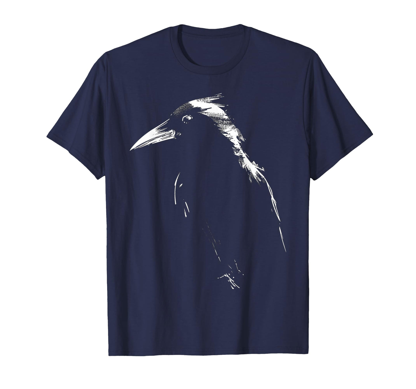 Raven Drawing Animal Art Bird Crow T-Shirt
