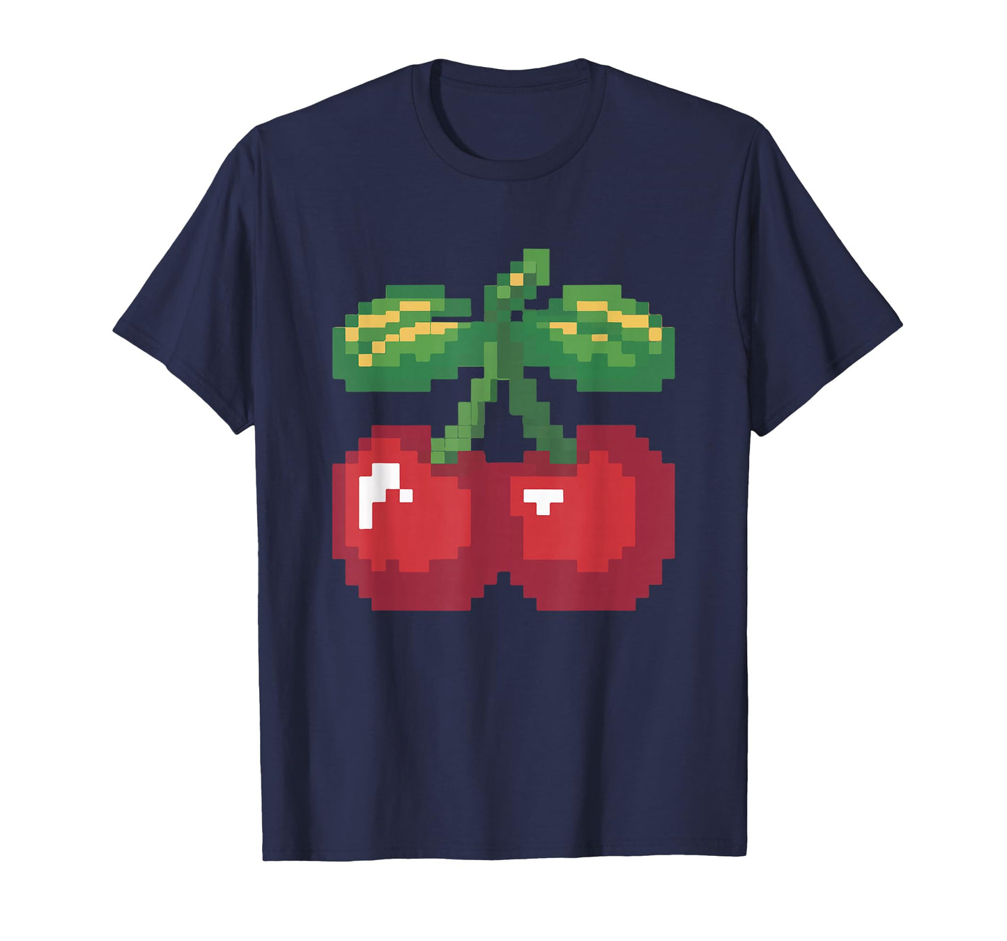 Pixel Cherries 80s Video Game Halloween Costume Easy Group T-Shirt