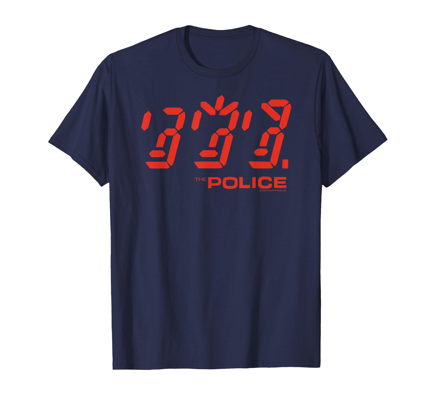 The Police Ghost Icon Rock Music Band T-Shirt