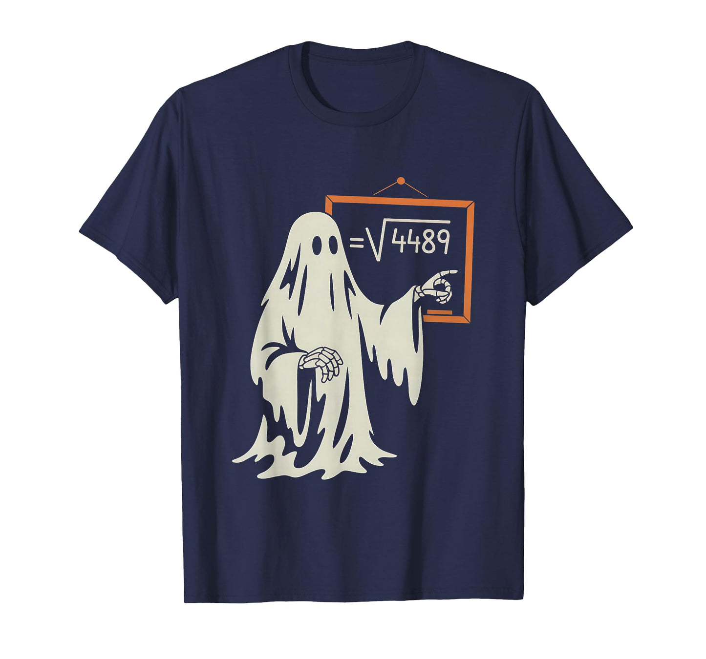 Spooky Ghost Math Equation 4489 Halloween T-Shirt