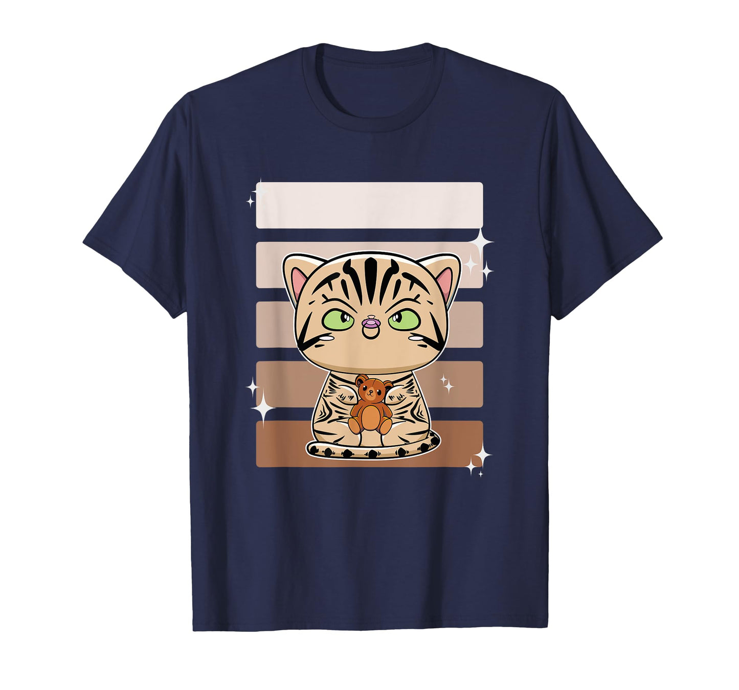 American Shorthair Anime Bear Toy T-Shirt