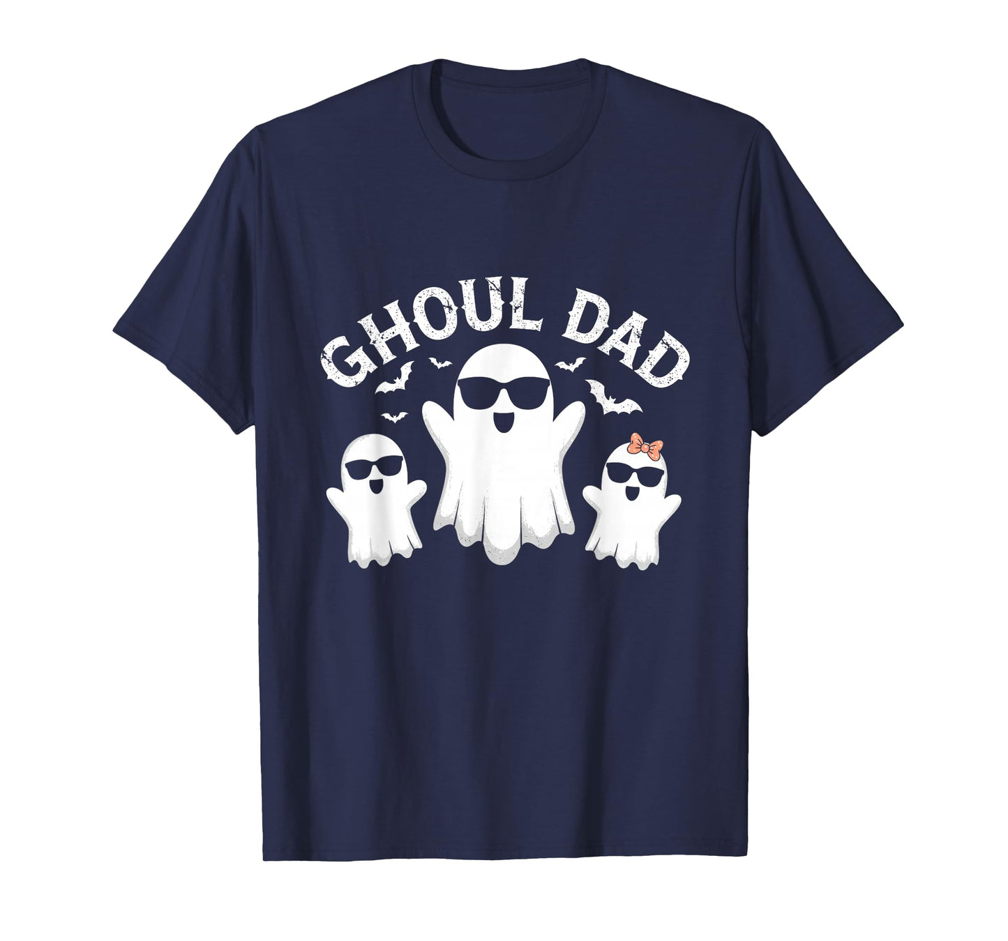 Ghoul Dad Vintage Daddy Ghost Funny Halloween T-Shirt