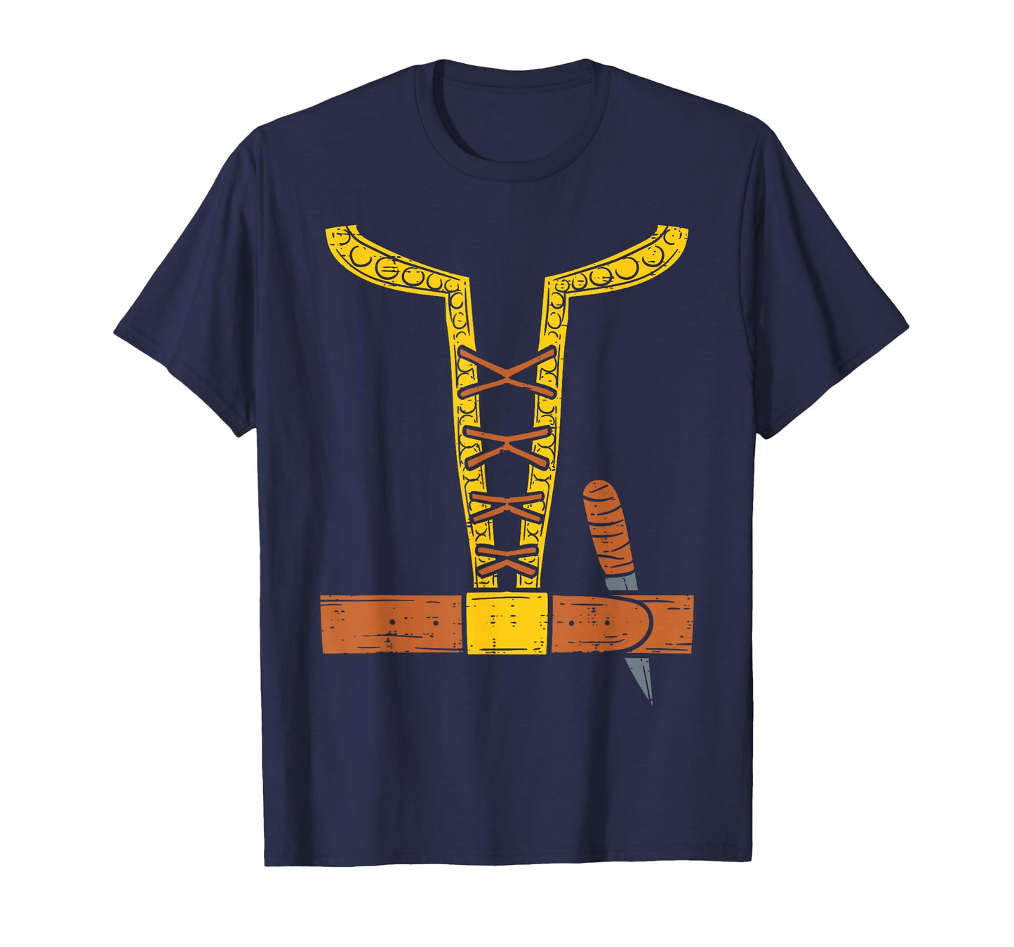 Viking Costume Easy Lazy Dane North Halloween Boys Men T-Shirt