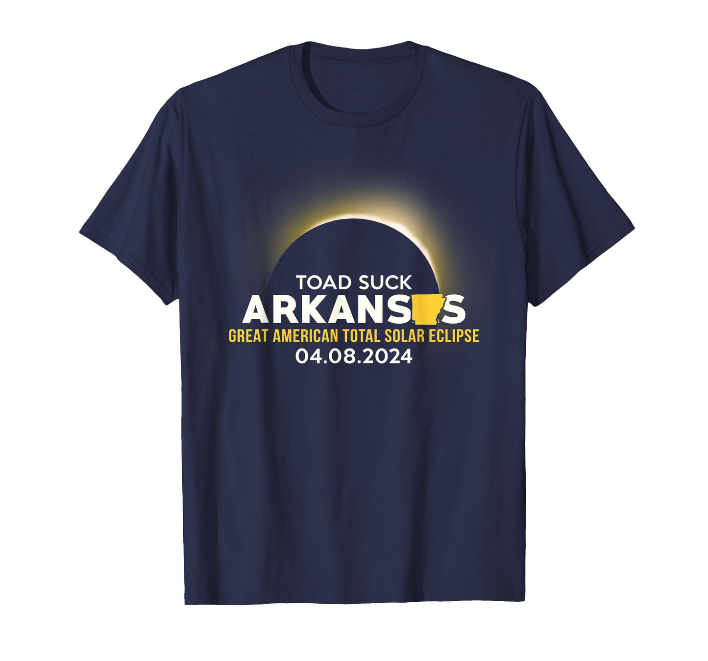 Toad Suck, AR Arkansas Total Solar Eclipse 2024 T-Shirt