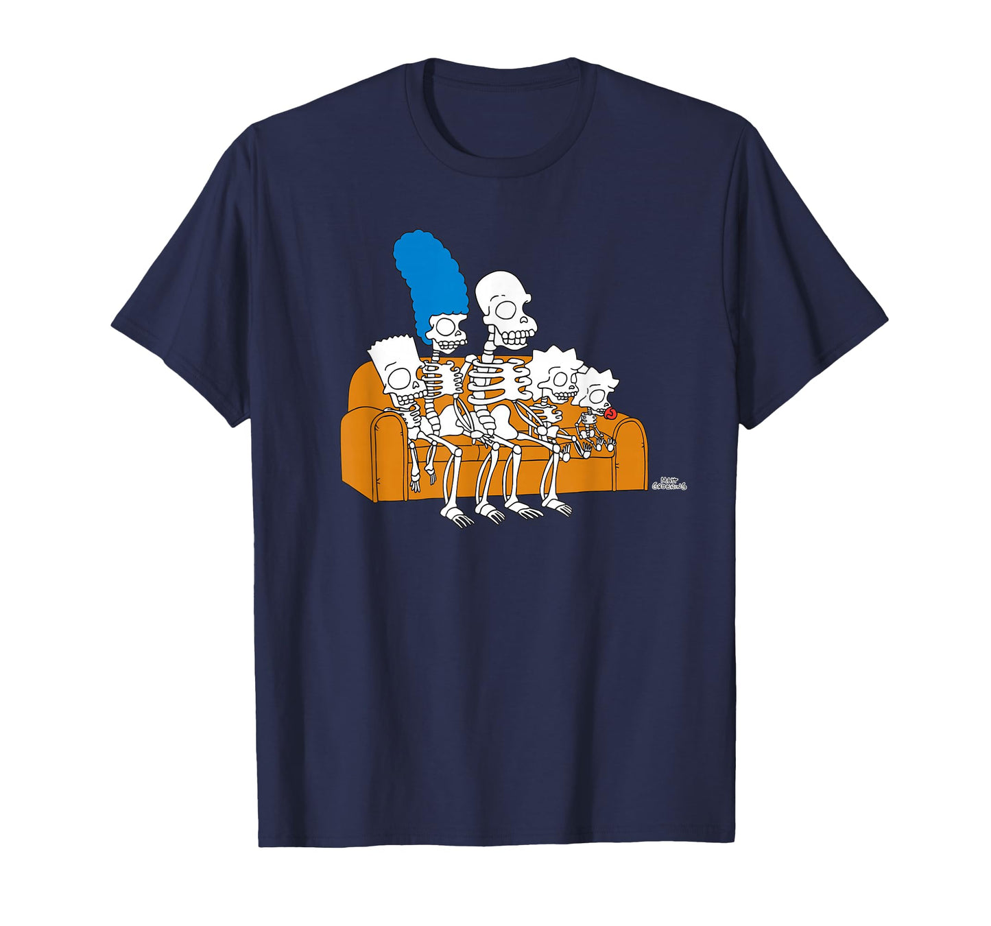 The Simpsons Skeletons Couch Gag Treehouse of Horror T-Shirt