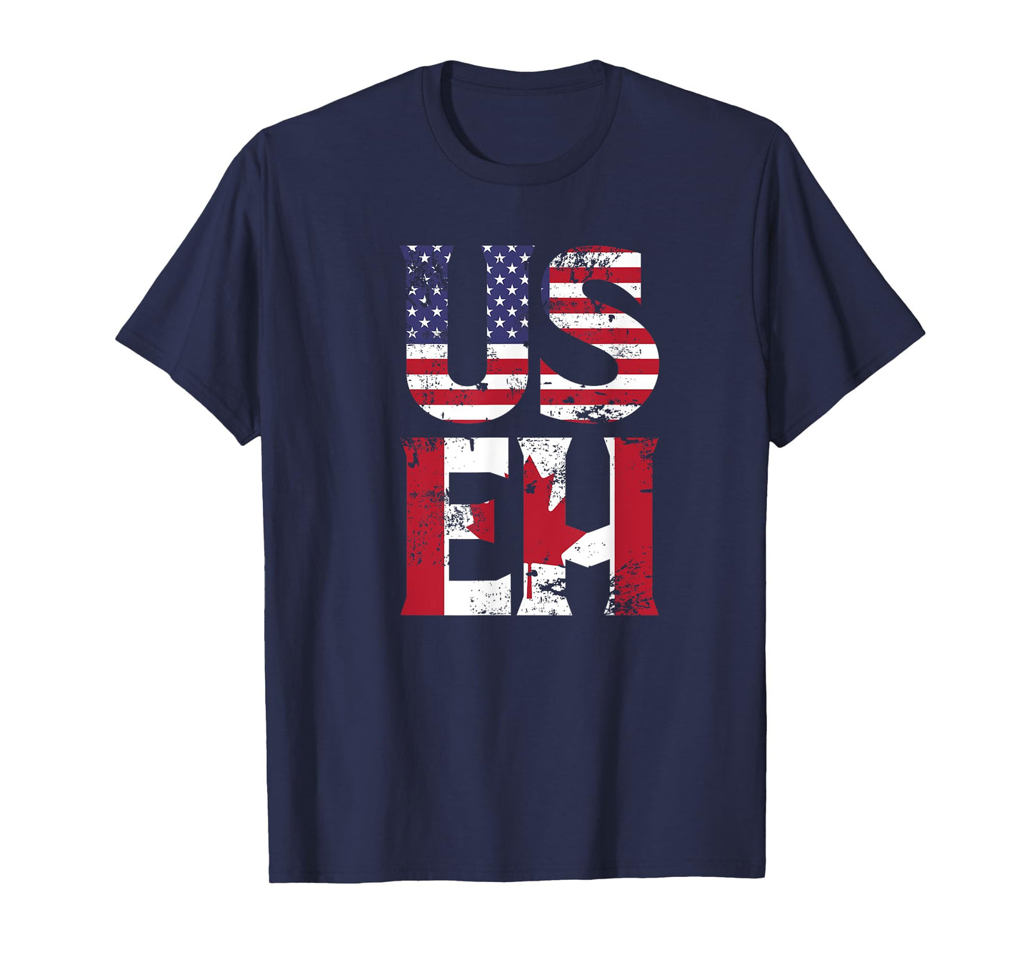 US EH American Canadian Funny Meme Quote T-Shirt