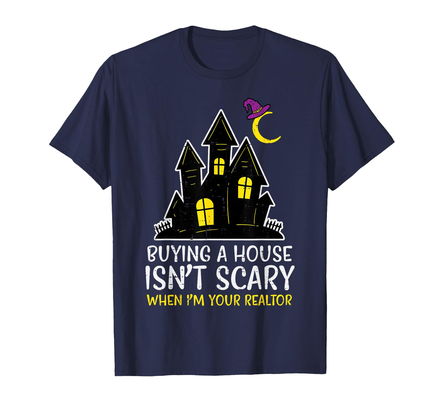 Halloween Realtor Buying House Isnt Scary Costume Women Men T-Shirt