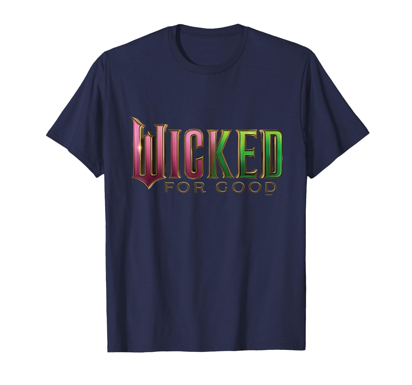 Wicked: for Good Pink to Green Logo T-Shirt