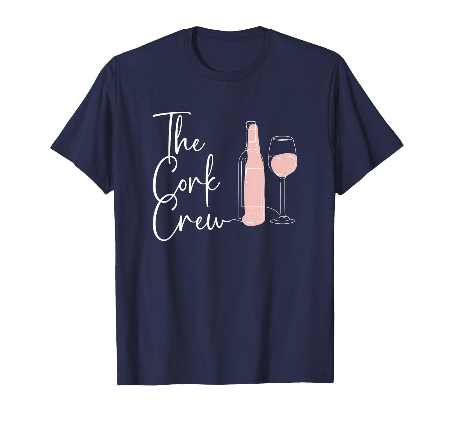 Cork Crew Funny Matching Winery Tour & Wine Party Wine Lover T-Shirt