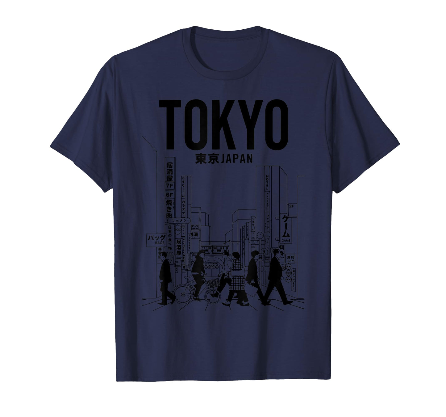 Japanese Streetwear Retro Vibes Aesthetic Tokyo Fashion T-Shirt