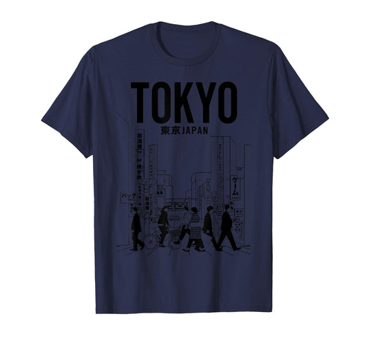 Japanese Streetwear Retro Vibes Aesthetic Tokyo Fashion T-Shirt