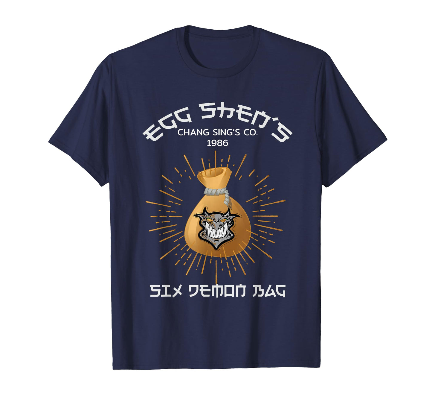 Cool T-Shirt - Egg Shen's Six Demon Bag Tee T-Shirt