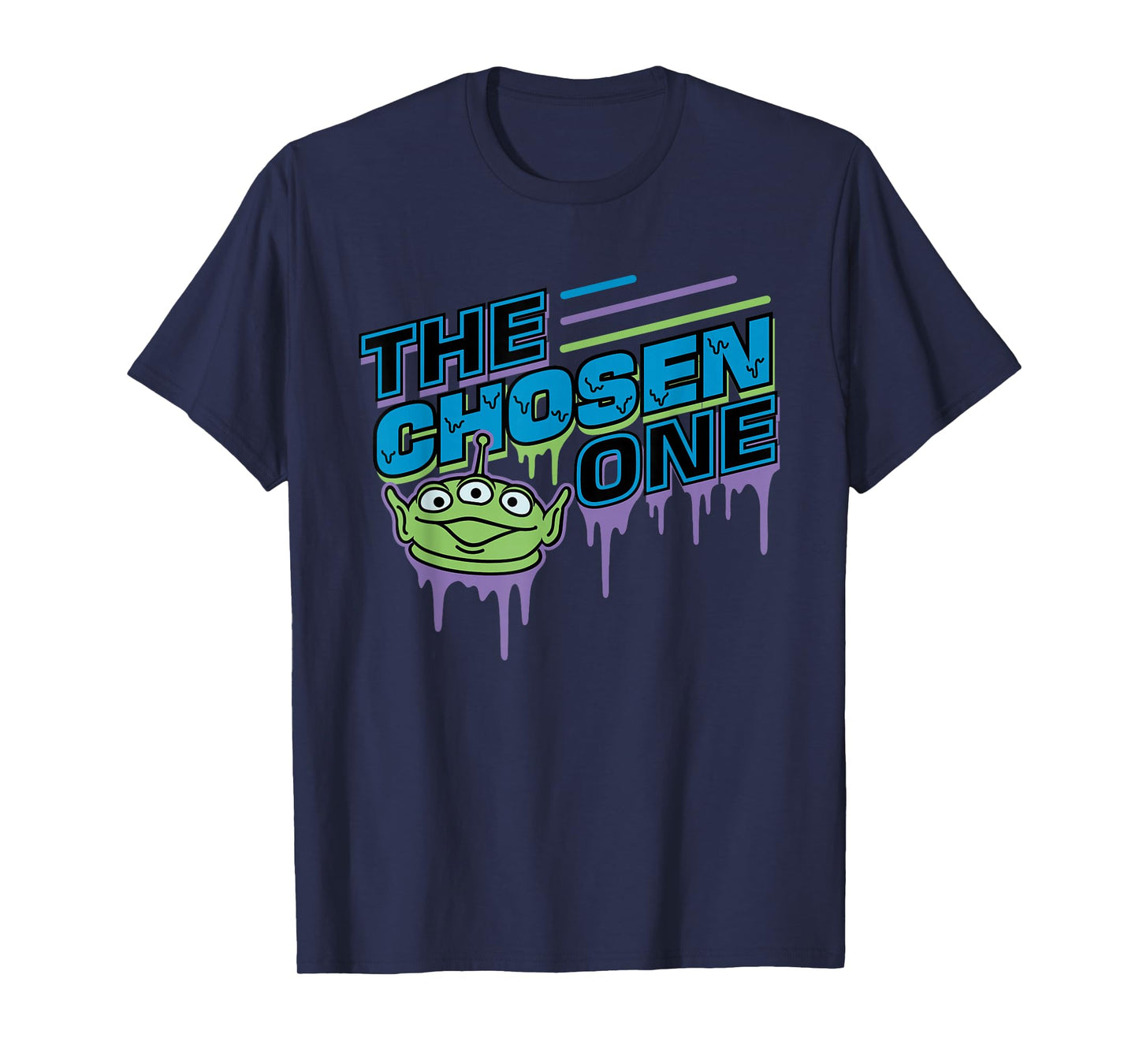 Toy Story Alien The Chosen One Melting Letters T-Shirt
