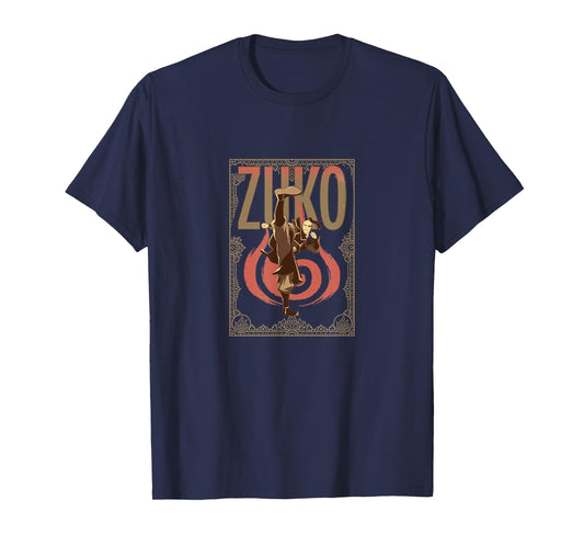 Avatar The Last Airbender Zuko Vintage Poster Art T-Shirt
