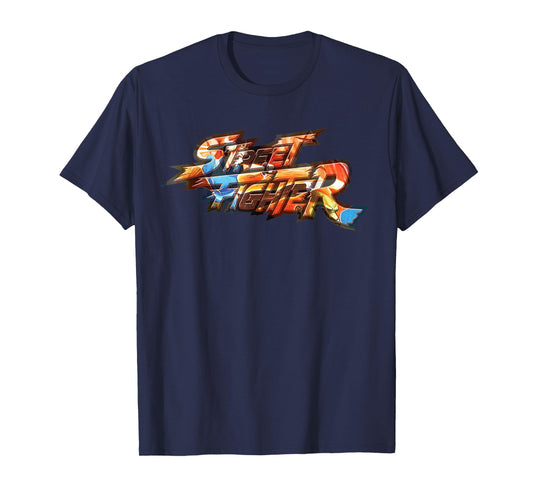 Street Fighter Logo Chun Li Kick Epic Battle Retro Gamer T-Shirt