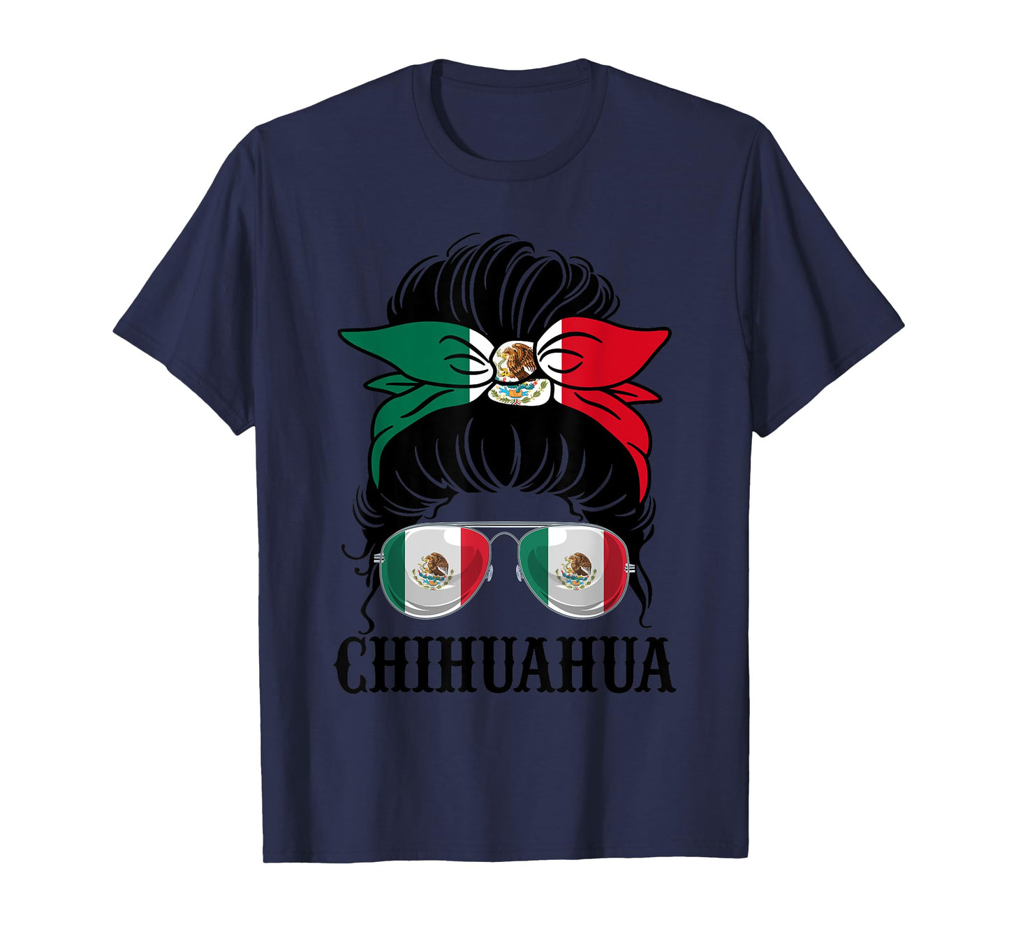 Chihuahua Mexico Pride Mexican Flag State T-Shirt