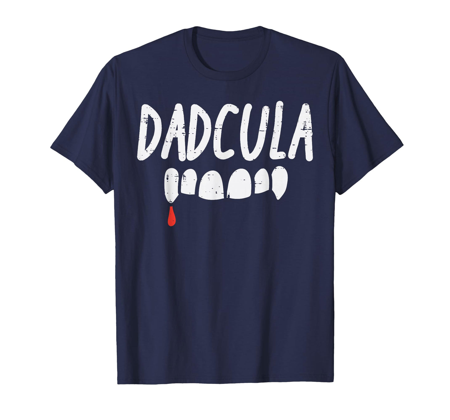 Dadcula Dad Dracula Halloween Family Matching Daddy Papa Men T-Shirt