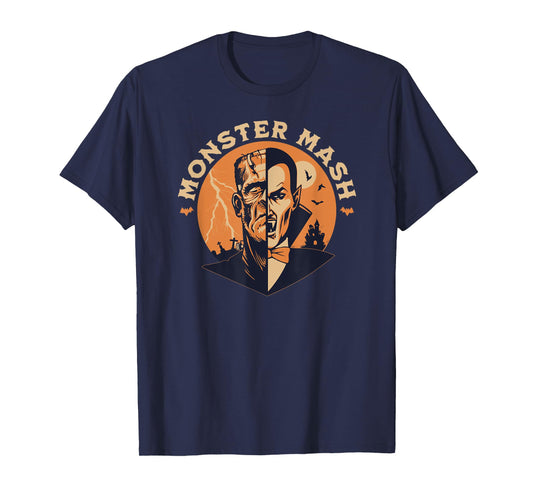 Vintage Horrorfest Halloween Movie Monster Horror Mash Retro T-Shirt