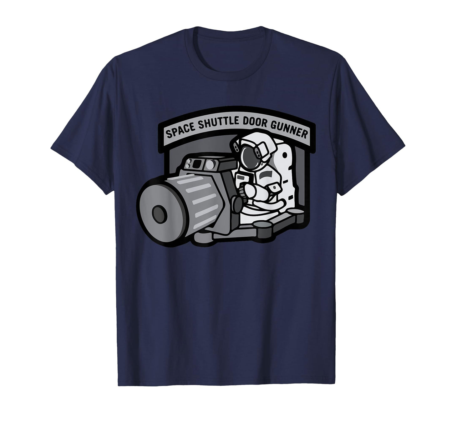 Space Shuttle Door Gunner T-Shirt