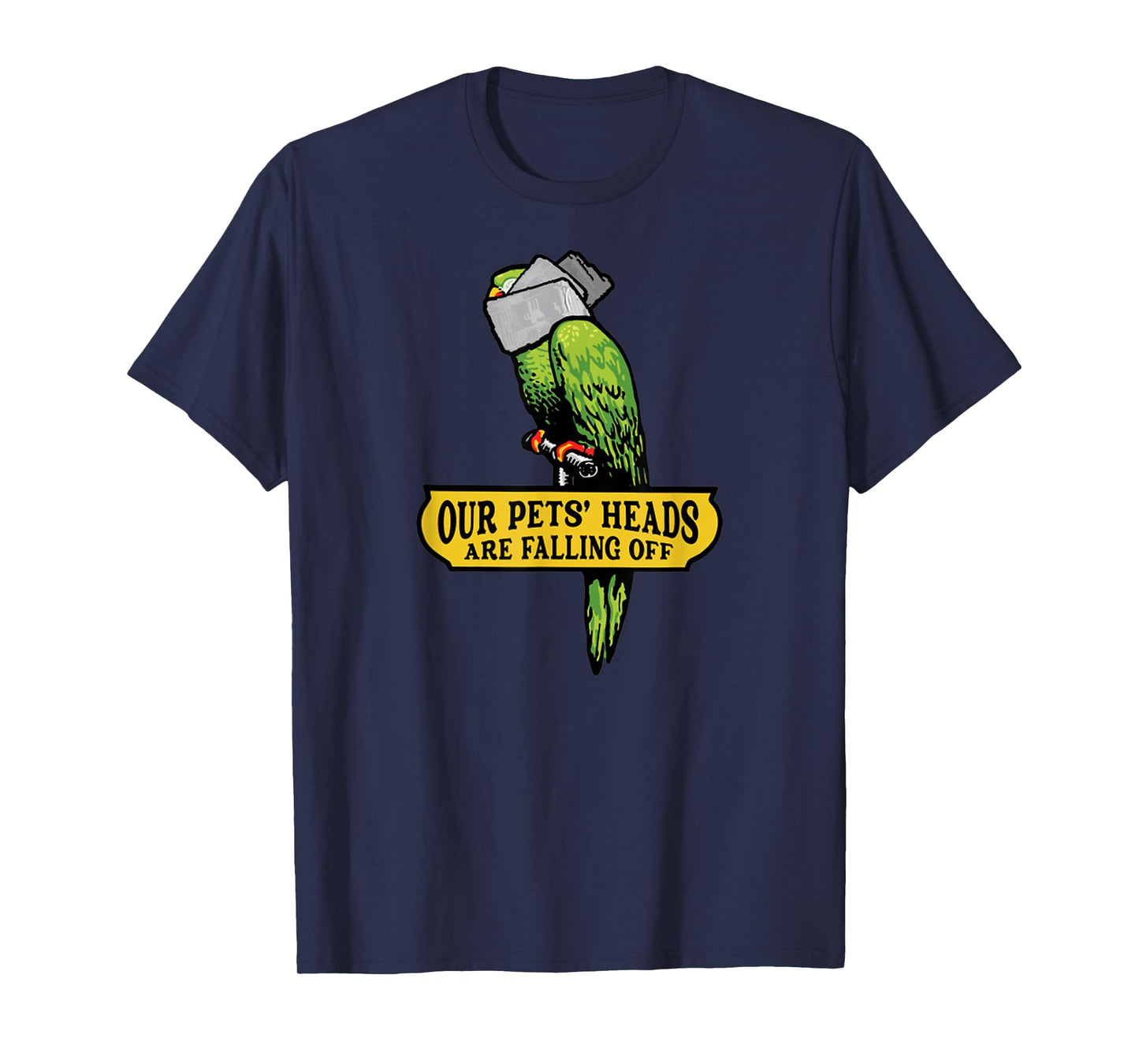 Our Pets' Heads are Falling Off Vintage Design Animal Movies T-Shirt