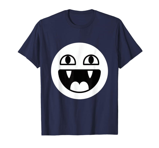 Epic Face Vampire Y2K 90s Streetwear Ghost Emo Costume T-Shirt