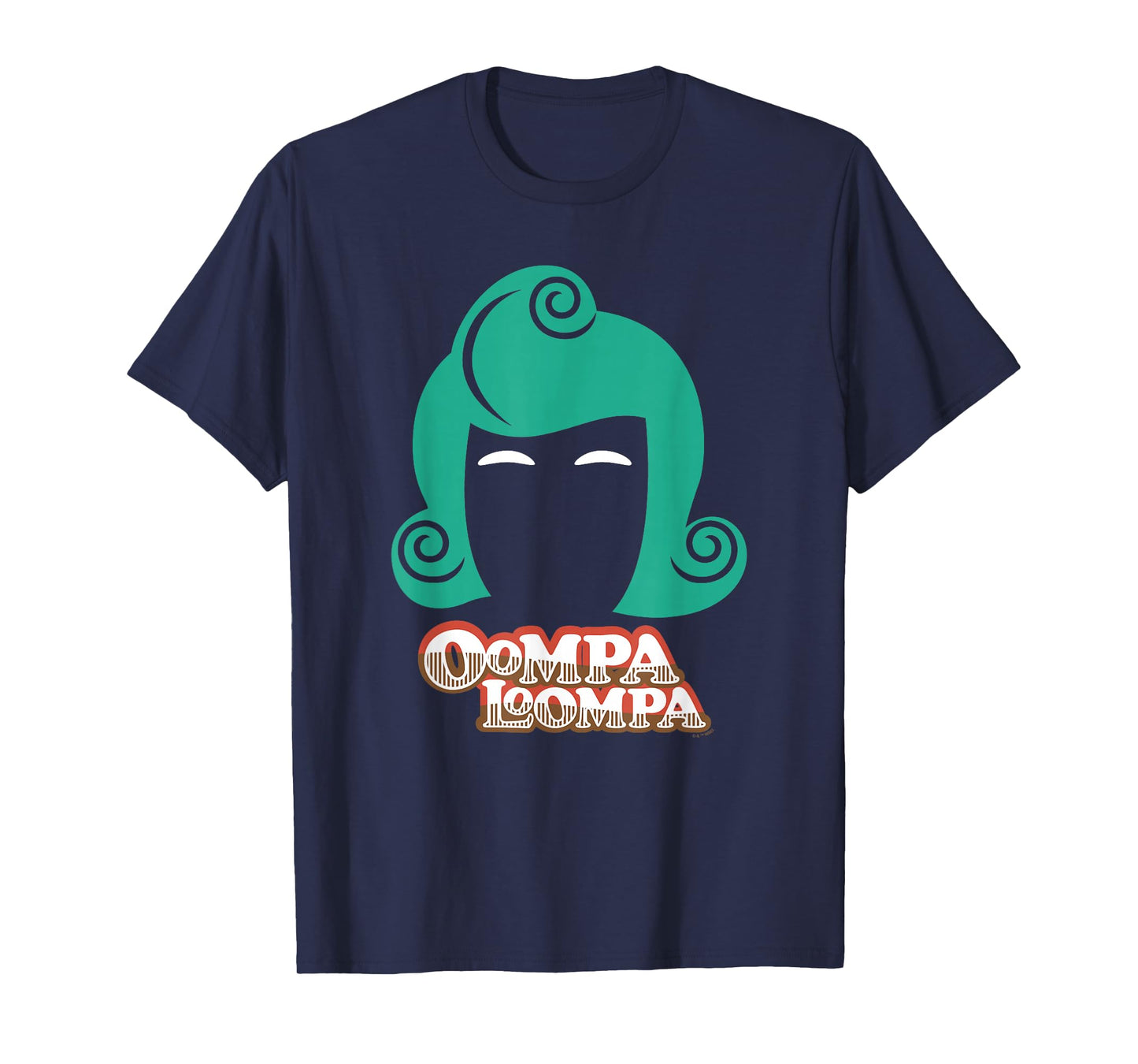 Willy Wonka And The Chocolate Factory Oompa Loompa Head T-Shirt