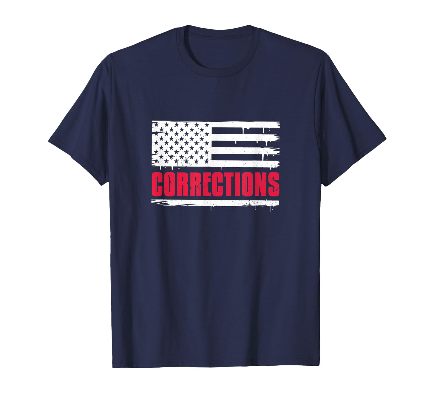 Corrections Officer American Patriot Penal Officer Jail Ward T-Shirt