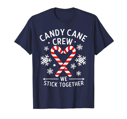 Christmas Candy Cane Heart Holiday Family Matching Pajama PJ T-Shirt