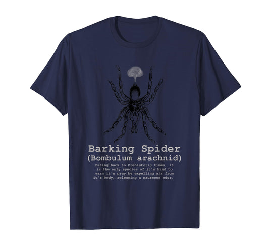 Funny Barking Spider Farting Arachnid Novelty Unisex T Shirt T-Shirt